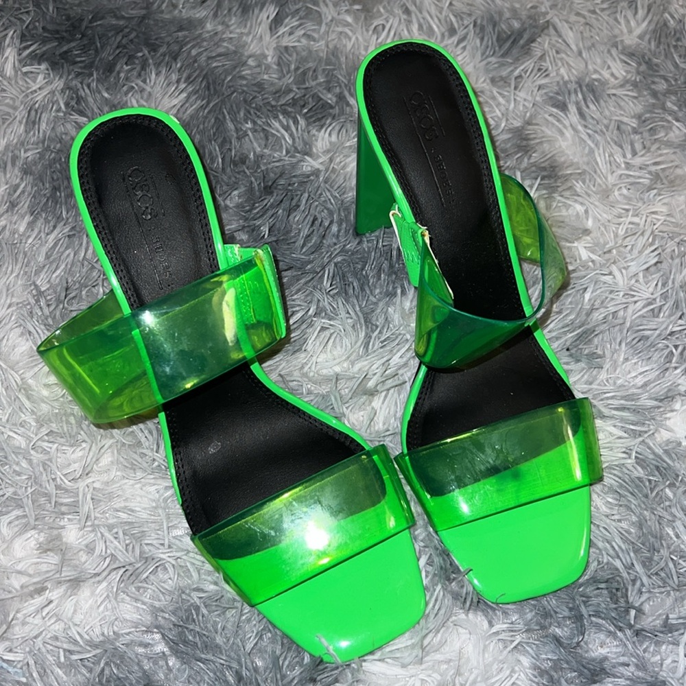 ASOS Neon Green Heels